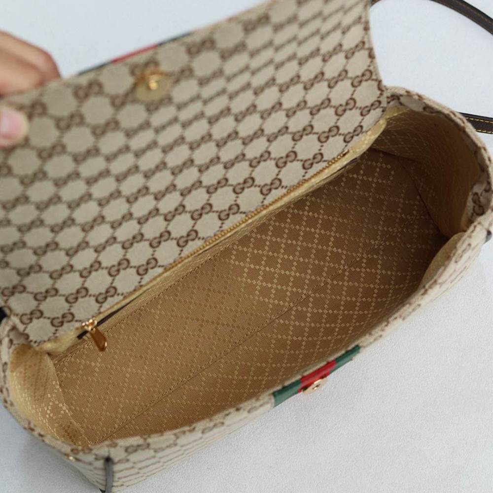 GG Paparazzo medium top handle bag