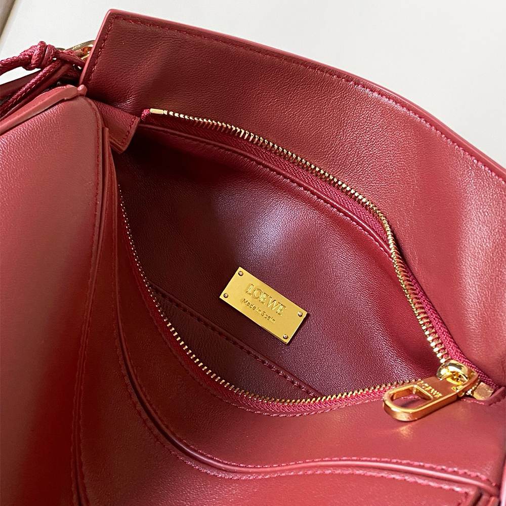 L0ew* Small Featherlight Puzzle bag in nappa lambskin(HIGH-END GRADE)