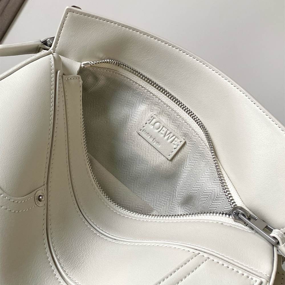 L0ew* Panta small Puzzle bag in shiny calfskin(HIGH-END GRADE)