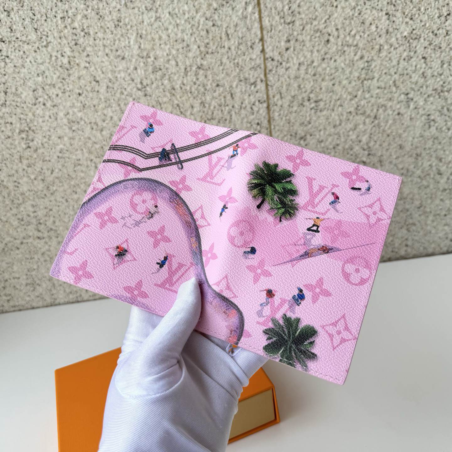 LV Passport Cover