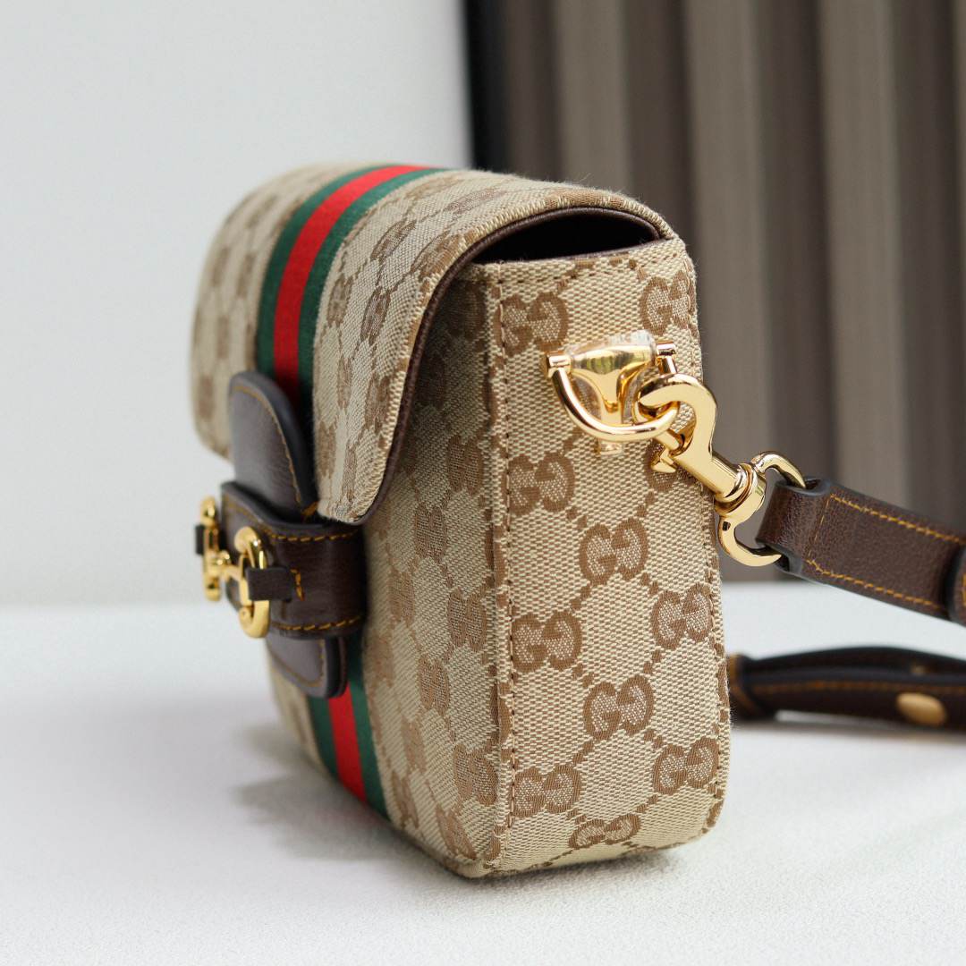 Gvc*1 Horsebit 1955 small shoulder bag