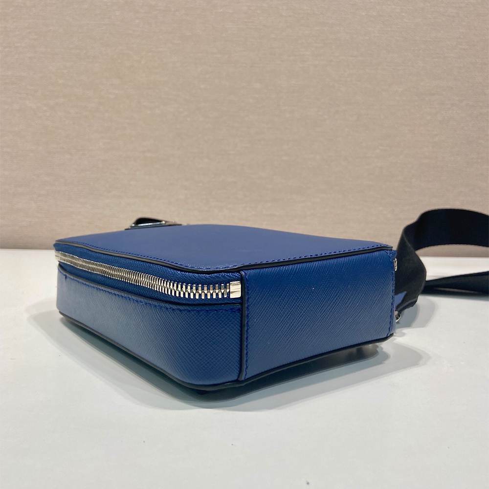 Pra*a Brique Saffiano leather bag(HIGH-END GRADE)