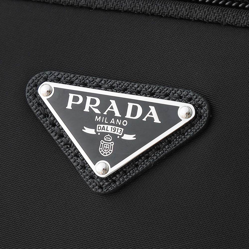 Pra*a Large Re-Nylon and Saffiano leather shoulder bag(HIGH-END GRADE)