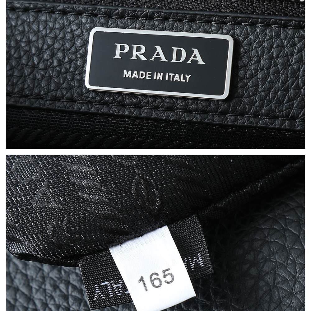 Pra*a Leather shoulder bag(HIGH-END GRADE)