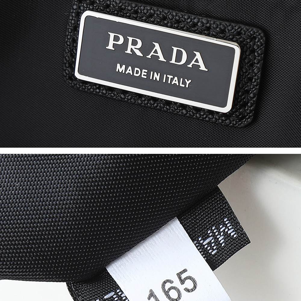 Pra*a Large Re-Nylon and Saffiano leather shoulder bag(HIGH-END GRADE)