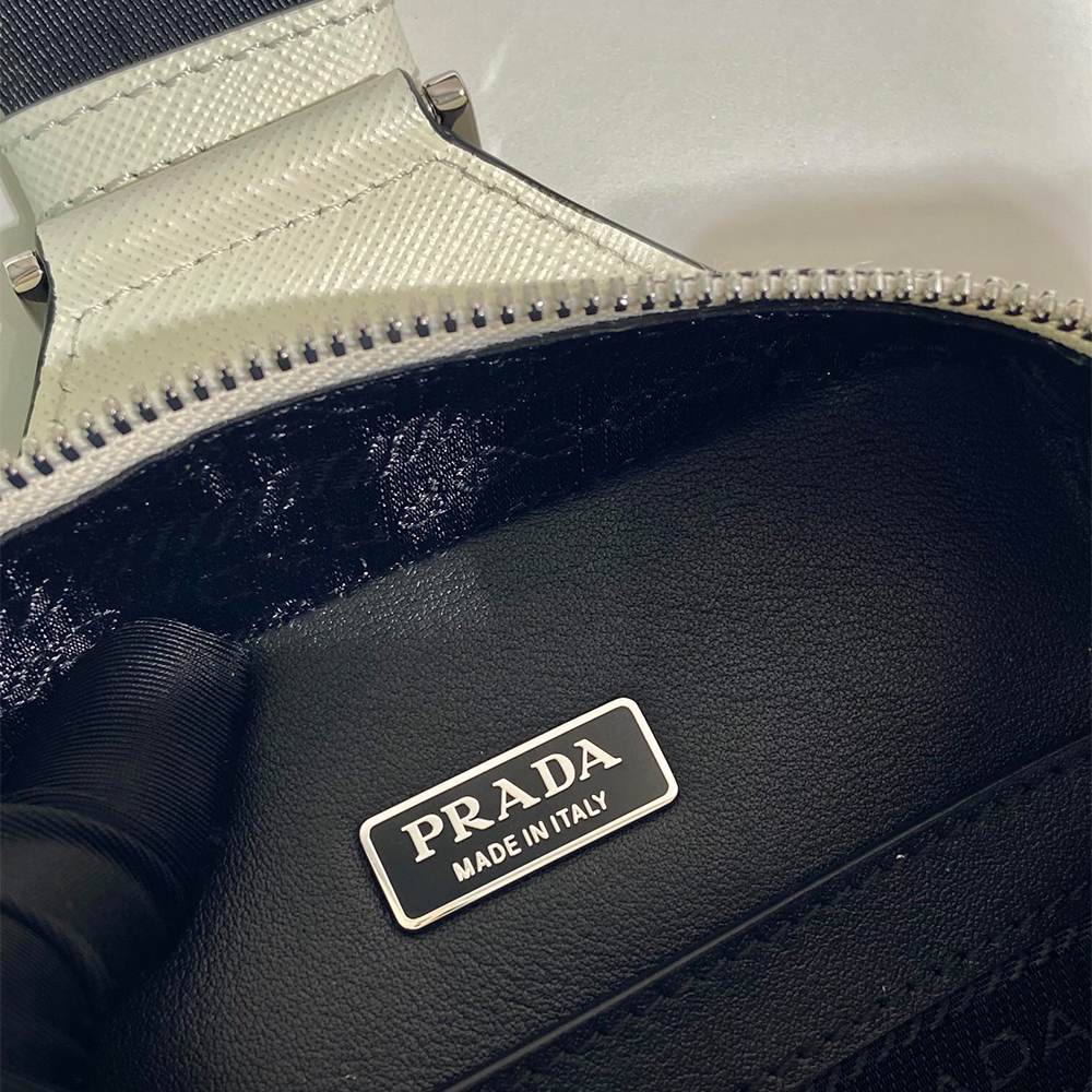 Pra*a Brique Saffiano leather bag(HIGH-END GRADE)