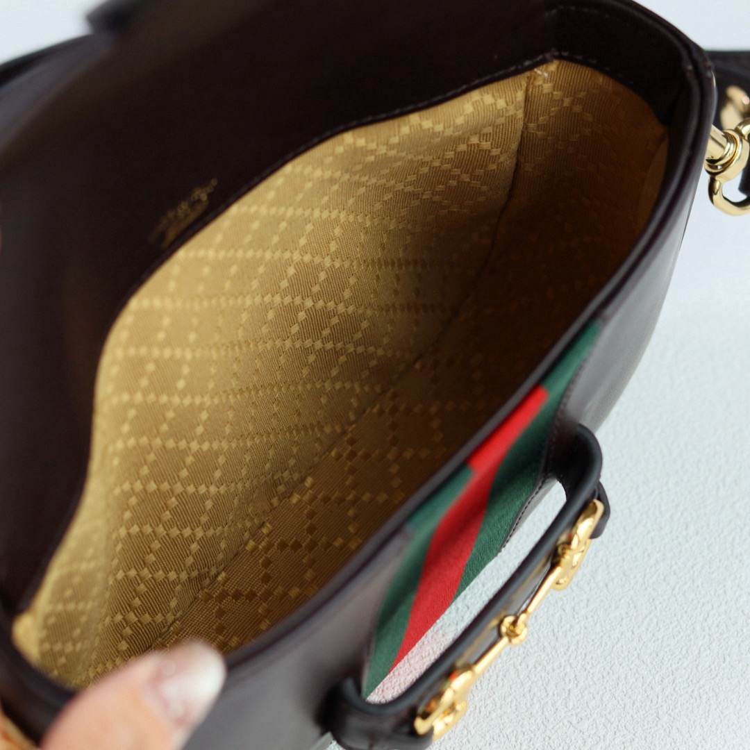 Gvc*1 Horsebit 1955 small shoulder bag