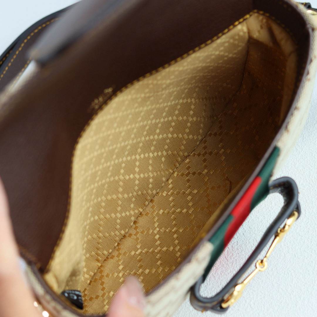 Gvc*1 Horsebit 1955 small shoulder bag